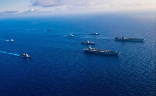 Авианосцы США и Италии в Средиземном море проводят совместные учения