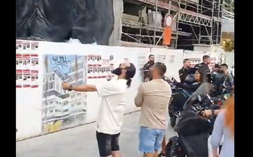 Видео: крики "Аллаху Акбар" на Дизенгоф во время обстрела