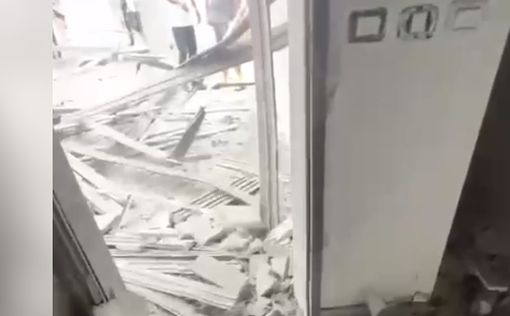 Попадание в дом Беэр-Шеве: разрушительные последствия сняли на видео