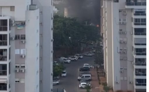 Попадания в Ашдоде: ведется ликвидация пожара