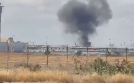 Обломки упали в районе Шфела: пострадавших нет