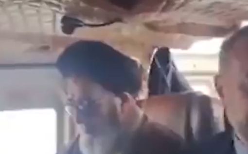 Последнее видео перед падением вертолета президента Ирана