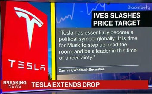 Акции компании Tesla рухнули ниже прогнозов министра Лютника