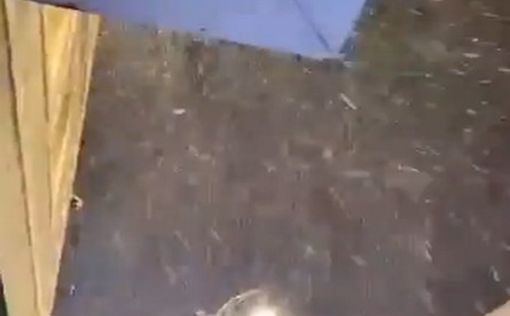В Иерусалиме пошел снег