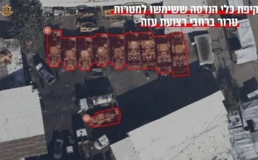 ЦАХАЛ в Газе уничтожил десятки строительных машин, применявшихся 7.10