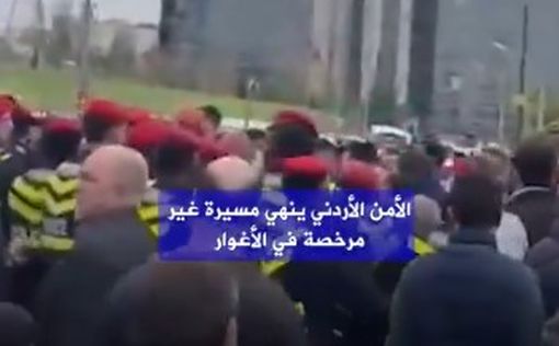 Иорданские войска разогнали пропалестинский митинг на границе с Израилем