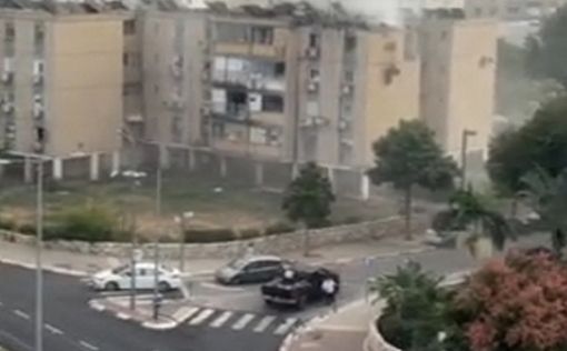 Трое раненых в результате прямого попадания в Тель-Авиве