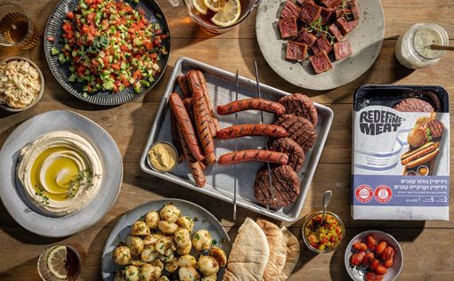 К Дню независимости в Израиле представлена веганская линейка от Redefine Meat | Фото: Асаф Карла